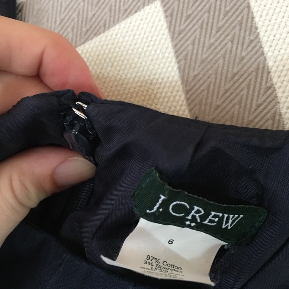 EUC J. Crew navy blue dress - Picture 8 of 9